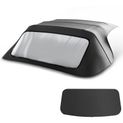 Black Convertible Soft Top with Plastic Window for Alfa Romeo GT Veloce Spider