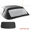 Black Convertible Soft Top with Plastic Window for Alfa Romeo GT Veloce Spider