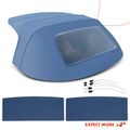 Blue Convertible Soft Top with Plastic Window for 1997 BMW Z3