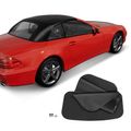 Black Convertible Soft Top for Mercedes C209 C207 A209 CLK320 CLK350 CLK55 AMG