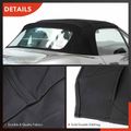 Twill Convertible Soft Top with Plastic Rear Window for 1996 BMW Z3