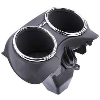 Front Gray Dual Cup Holder for Mercedes-Benz W219 CLS55 AMG CLS500 2006-2011