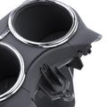 Front Gray Dual Cup Holder for 2008 Mercedes-Benz CLS63 AMG