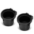 2 Pcs Front Cup Holder Insert for Nissan Frontier 05-19 Pathfinder 05-12 Xterra