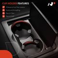 In Rear Seat Cup Holder Clip for Chevrolet Colorado 04-12 GMC Canyon Hummer H3T