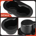 Rear Seat Cup Holder Dual Drink for Dodge Ram 1500 2002-2010 Ram 2500 3500 Dakota