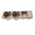 Console Beige Drink Cup Holder for 2001 BMW 330xi