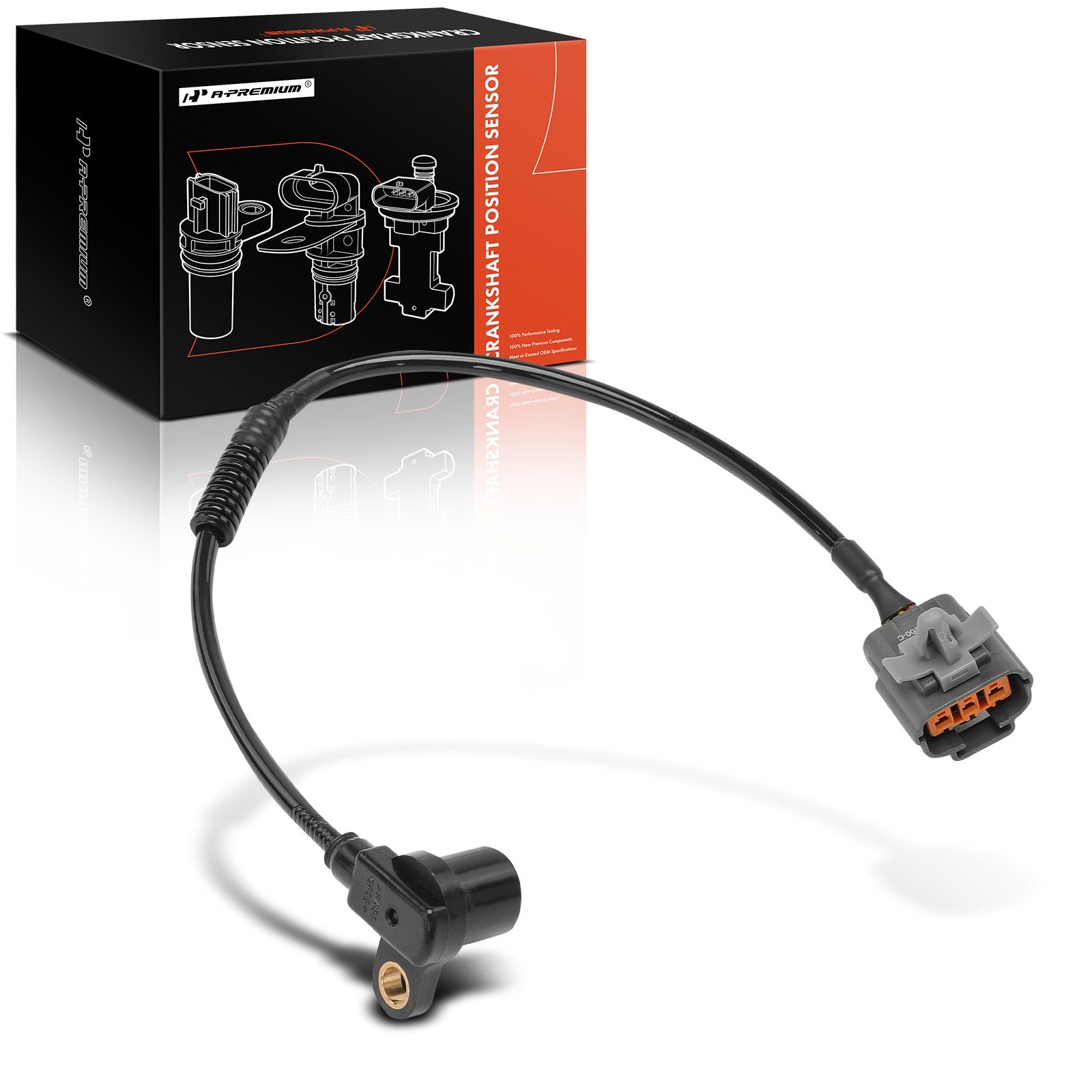 Crankshaft Position Sensor with 3 Pin for Mazda Miata 1996-1997 L4 1.8L ...