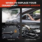 Engine Crankshaft Position Sensor for Dodge Ram 1500 2500 3500 Durango