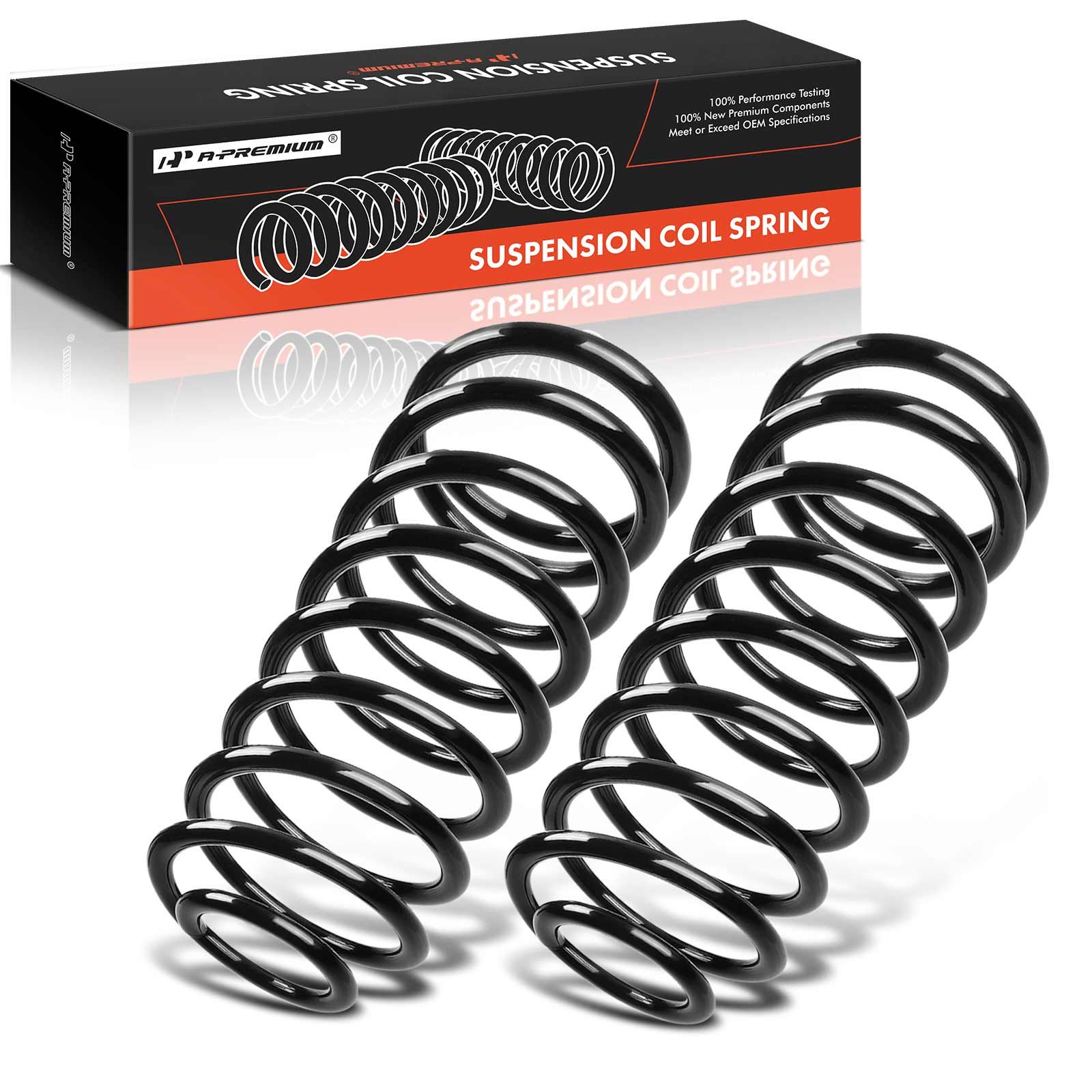 2 Pcs Front Suspension Coil Springs for 1997 Jeep TJ