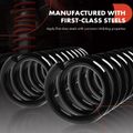 2 Pcs Front Suspension Coil Springs for 1997 Jeep TJ