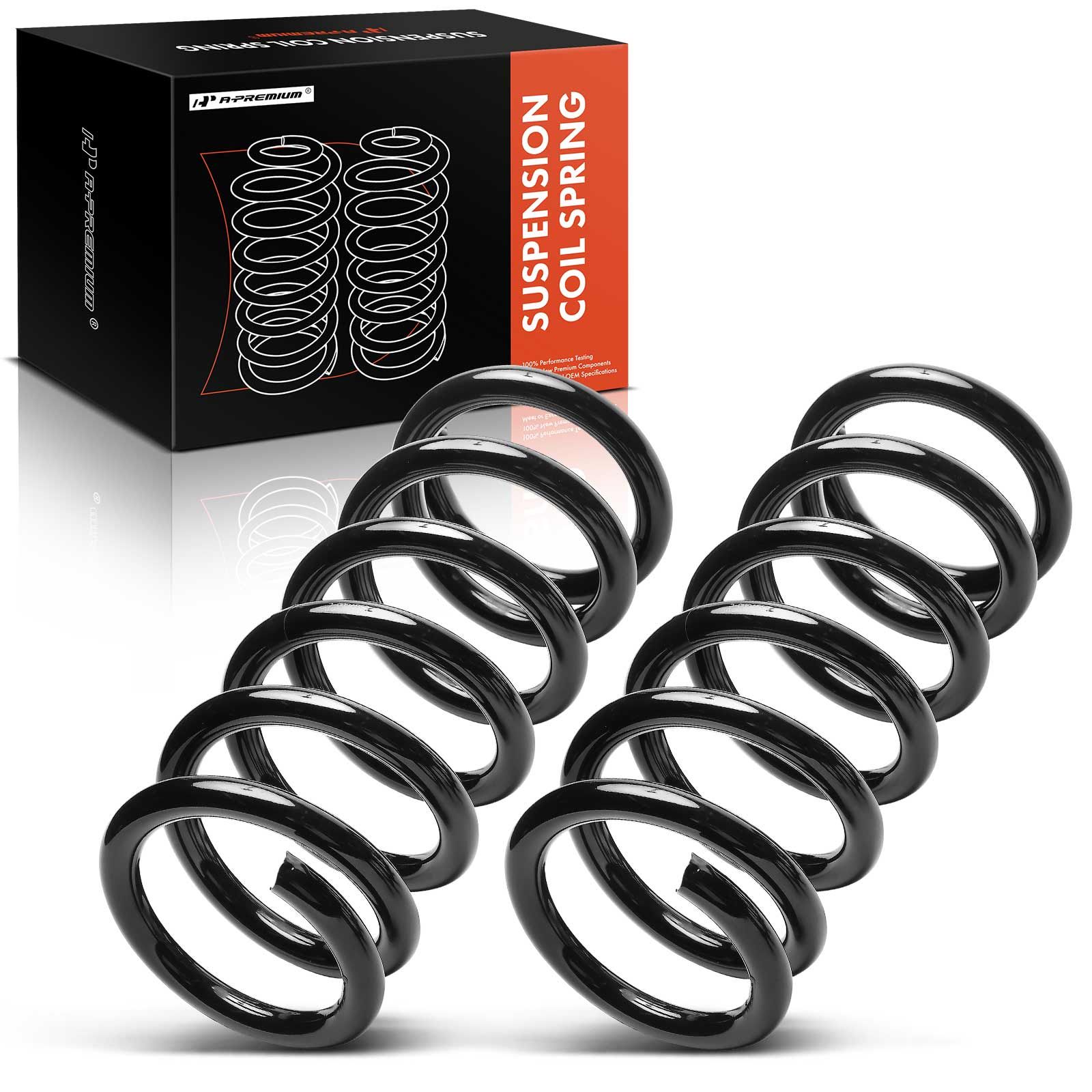 2 Pcs Front Coil Springs for 1978 Chevrolet Corvette