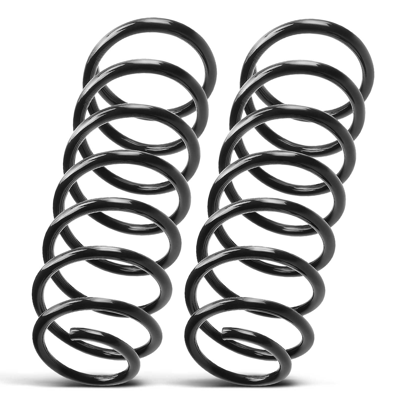 2 Pcs Rear Suspension Coil Springs for Chevy Malibu 1997-2003 Oldsmobile Pontiac