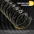 2 Pcs Rear Suspension Coil Springs for 1997 Chevrolet Venture