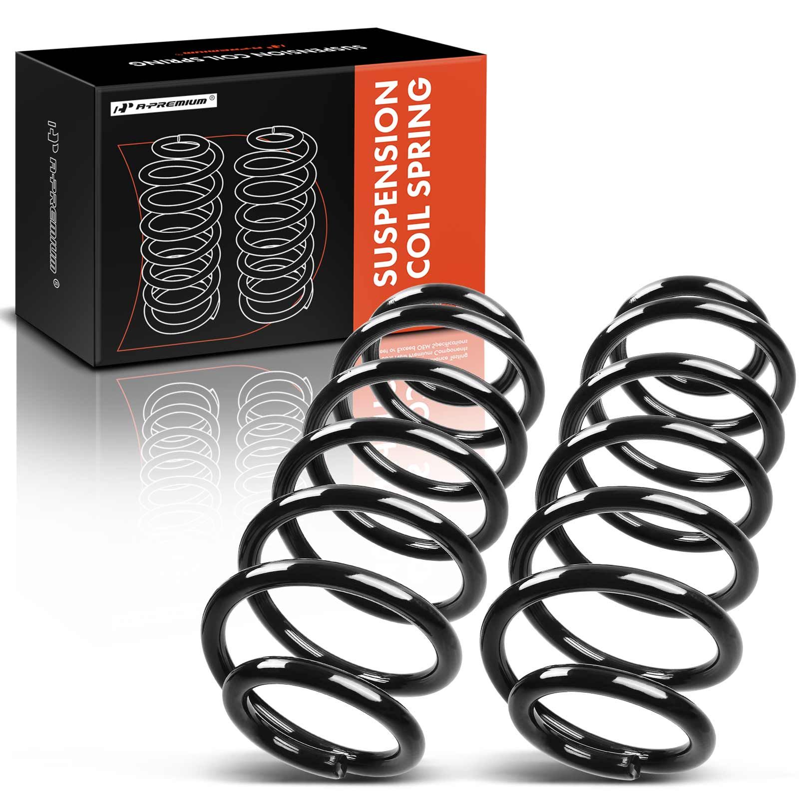 2 Pcs Rear Suspension Coil Springs for Jeep WJ Grand Cherokee 19992004