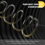 2 Pcs Front Suspension Coil Springs for Acura MDX 2001-2006 Honda Pilot 2003-2008