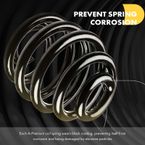 2 Pcs Rear Suspension Coil Springs for Dodge Grand Caravan 2008-2020 Chrysler VW