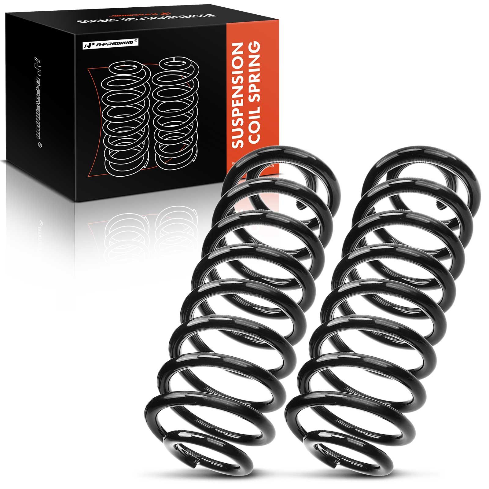 2 Pcs Rear Suspension Coil Springs for 2002 Ford Expedition