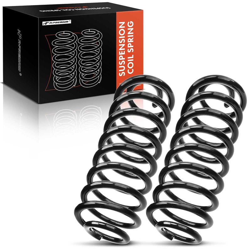 2 Pcs Rear Suspension Coil Springs for 2002 Ford Expedition