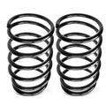 2 Pcs Front Suspension Coil Springs for 1991 Ford Escort