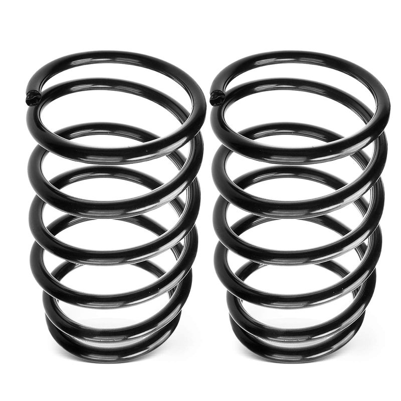 2 Pcs Front Suspension Coil Springs for 1991 Ford Escort