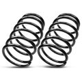 2 Pcs Front Suspension Coil Springs for 1991 Ford Escort