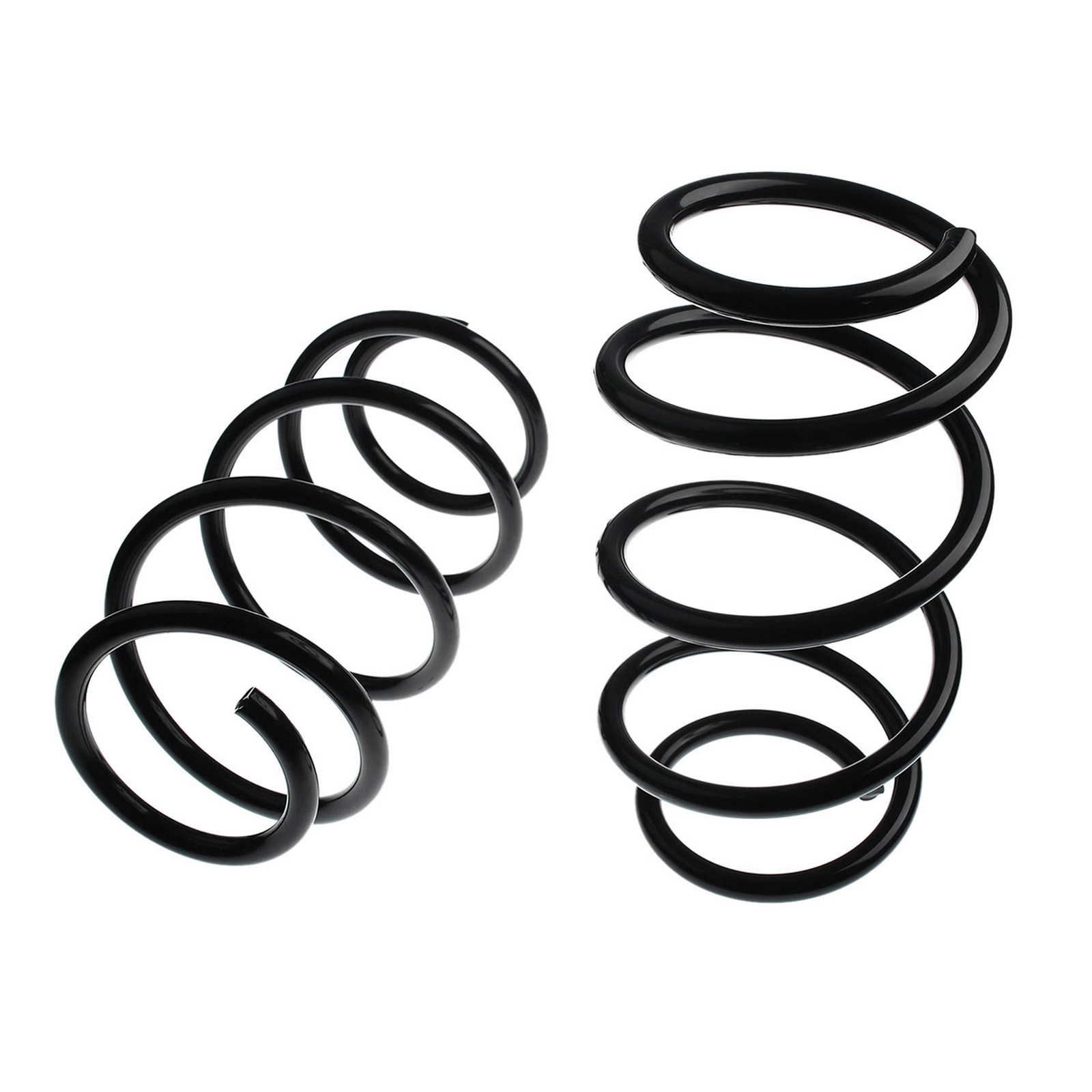 2 Pcs Front Suspension Coil Springs for 2001 BMW 540i