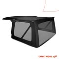 Black Convertible Soft Top with Plastic Window for 2001 Jeep TJ