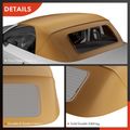 Tan Convertible Soft Top with Defroster Glass Window for 2013 Audi TT