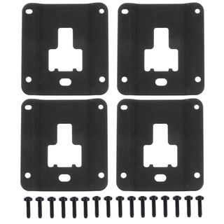 Truck Bed Cleats Tie Down Interface Plates with Screws for Ford F-150 2015-2021