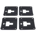 Truck Bed Cleats Tie Down Interface Plates with Screws for 2021 Ford F-150
