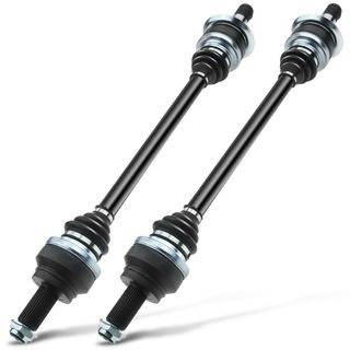 2 Pcs Rear CV Axle Shaft Assembly for BMW X5 10-18 E70 F15 G05 L6 3.0L V8 4.4L