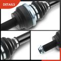 2 Pcs Rear CV Axle Shaft Assembly for BMW X5 10-18 E70 F15 G05 L6 3.0L V8 4.4L