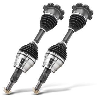 2 Pcs Front CV Axle Shaft Assembly for Chevrolet Silverado 2500 HD GMC Sierra 4WD