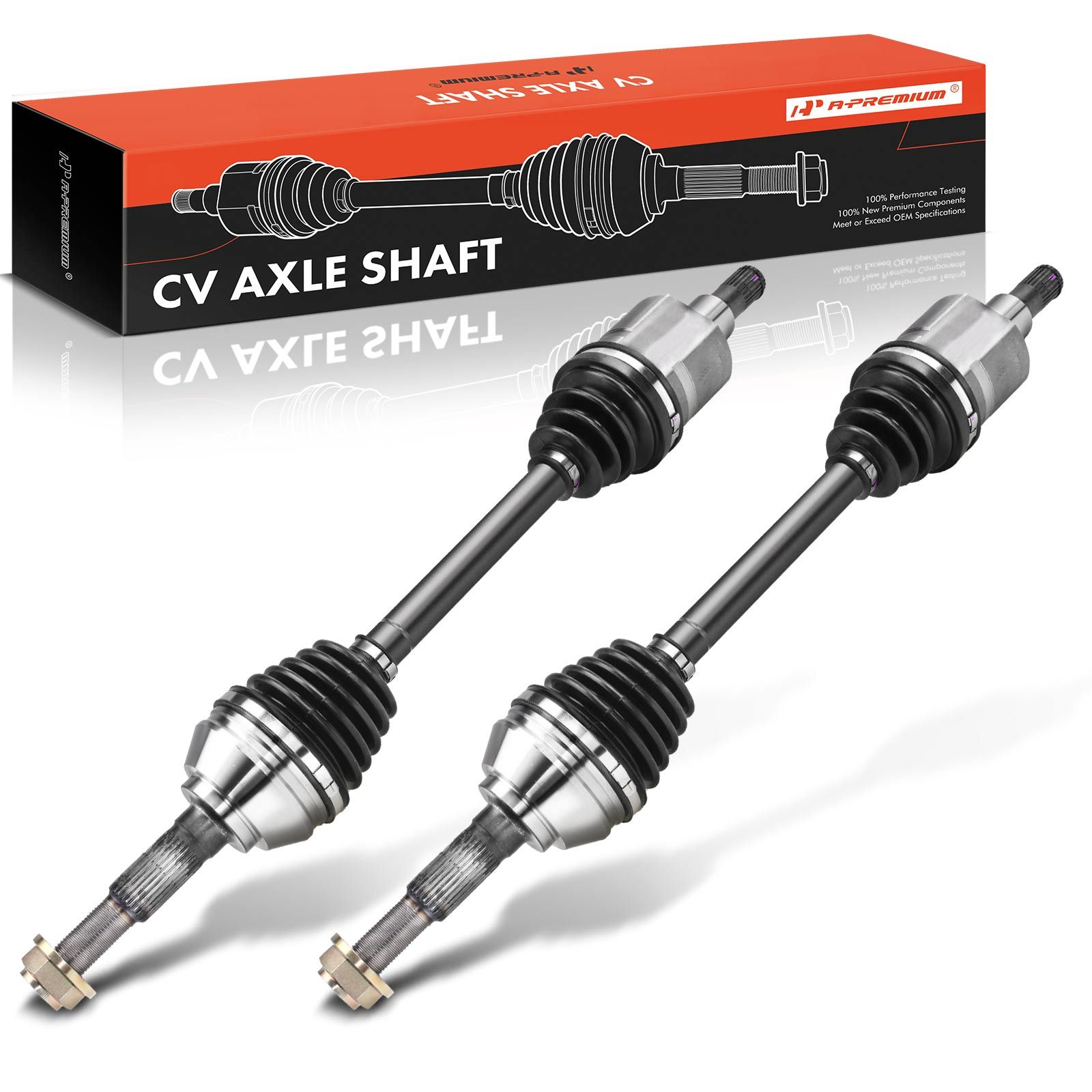 2 Pcs Front CV Axle Shaft Assembly for Chevy Trailblazer 20022009 GMC