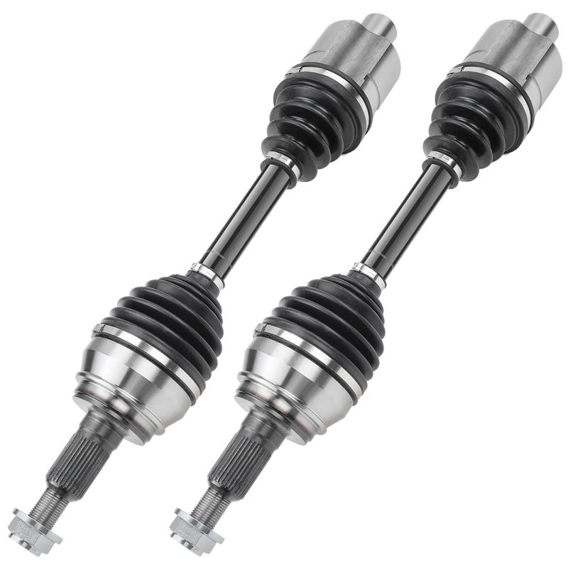 2 Pcs Front CV Axle Shaft Assembly for 2005 GMC Safari