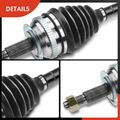 2 Pcs Front CV Axle Shaft Assembly for 1996 Plymouth Breeze