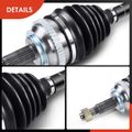 2 Pcs Front CV Axle Shaft Assembly for Dodge Grand Caravan Chrysler Voyager Plymouth