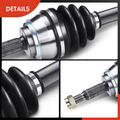 2 Pcs Front CV Axle Shaft Assembly for 1995 Mitsubishi Diamante