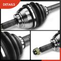 2 Pcs Front CV Axle Shaft Assembly for 1995 Mitsubishi Diamante