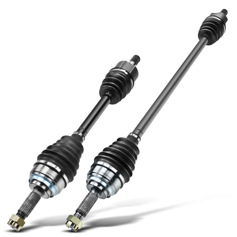 2 Pcs Front CV Axle Shaft Assembly for 1995 Mitsubishi Mirage