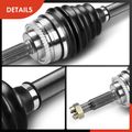 2 Pcs Front CV Axle Shaft Assembly for 1993-1995 Eagle Summit