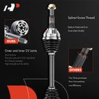 Front Driver CV Axle Shaft Assembly for Dodge Verna 2004 Hyundai Accent