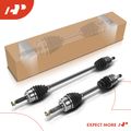 2 Pcs Front CV Axle Shaft Assembly for 1998 Mitsubishi Mirage