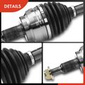 2 Pcs Front CV Axle Shaft Assembly for 2002 Dodge Ram 1500