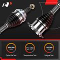 2 Pcs Rear CV Axle Shaft Assembly for 2003 Mitsubishi Montero