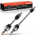 2 Pcs Front CV Axle Shaft Assembly for 2013 Fiat 500