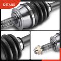 2 Pcs Front CV Axle Shaft Assembly for 2013 Fiat 500