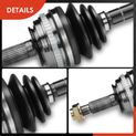 2 Pcs Front CV Axle Shaft Assembly for Acura CL Honda Accord 94-99 2.2L 2.3L