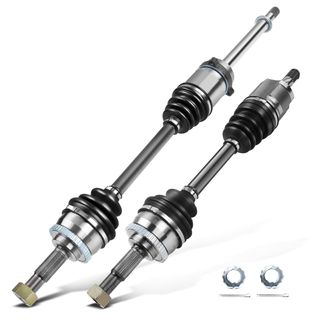 2 Pcs Front CV Axle Shaft Assembly for INFINITI G20 99-02 without Touring Package